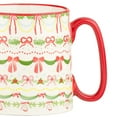 thumbnail image 5 of 10 Strawberry Street Bella Holiday Mug, Garland, Set of 4, 5 of 7