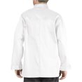 thumbnail image 2 of CHEF CODE Giovanni Classic Chef Coat 100% Cotton Unisex, White, 5XL, 2 of 2