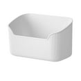 thumbnail image 4 of Xuanheng Cosmetic Display Case Makeup Holder Tray for Bathroom Vanity Cosmetics White, 4 of 8