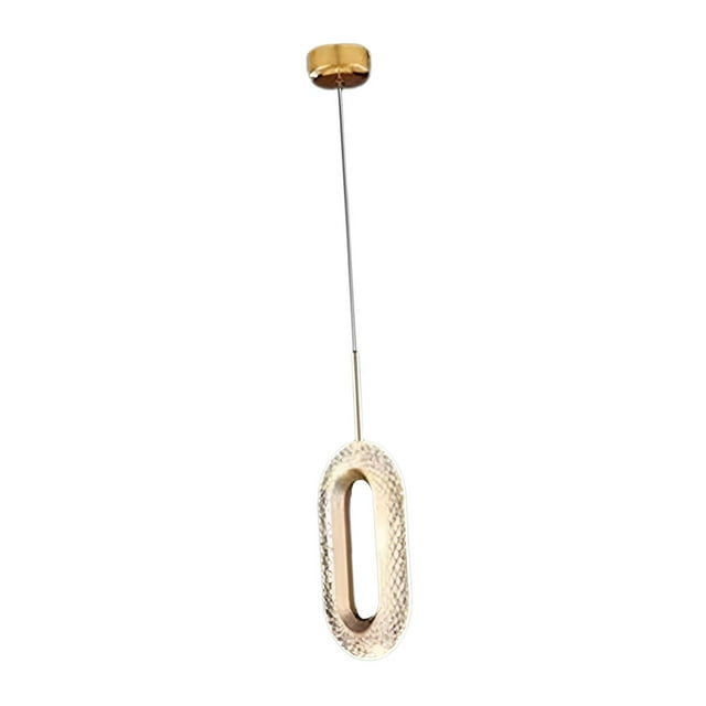 bedienty Lustre Suspendu Luminaire Café Éclairage Pendentif LED Nordique Maison Elliptique Chaud