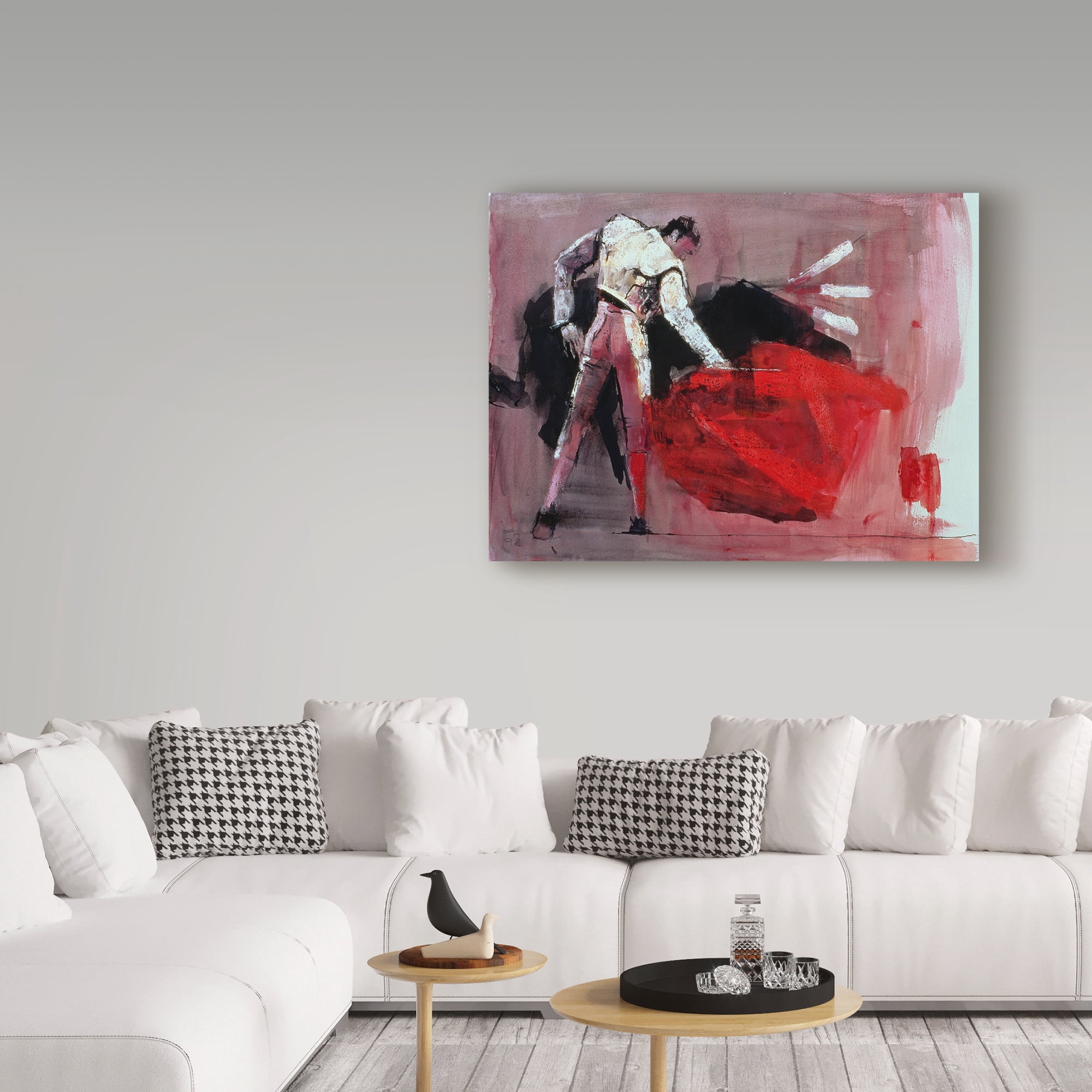 Trademark Fine Art 'Matador' Canvas Art by Mark Adlington