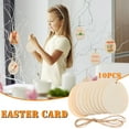 thumbnail image 1 of DIY Wooden Blocks with Twine Rope - 10 Natural Wood Pendants for Wedding Tags, Gift Tags, and Craft Projects, 1 of 8