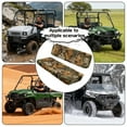 thumbnail image 4 of Yuyamidu Camo Hunting Wood UTV Seat Cover Soft Anti-Scratch Mule Bench Seat Cover UTV Seat Accessories Full Protection Compatible with Kawasaki Mule 3000 3010 3020, 4 of 7