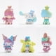 thumbnail image 3 of Figuras de acción de Hello Kitty Kuromi My Melody para niños, modelo de muñeca de Pvc, adorno colgante, regalo, 6 unidades por juego, 3 of 4