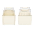 thumbnail image 1 of Tea Bag Storage Box, Beautiful Tea Bag Organizer With Large Opening, Separate Storage For Capsules Coffee Tea Bags, 1 of 8
