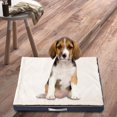 thumbnail image 3 of Cama cálida para perros Yuyangstore Cojín para dormir Perrera Manta suave Lavable Blanco y azul Almohadilla de cama, 3 of 8