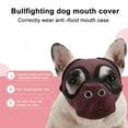 thumbnail image 1 of CBFFDC Easy To Put On And Take Off Dog Muzzle Dog Muzzle Comfortable Breathable Versatile Adjustable bite Cover for Treatment Outdoor Pet Supply, 1 of 7