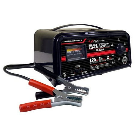 Schumacher 2/15/125 Amp Automatic/manual Battery Charger w/Engine Start