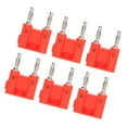 thumbnail image 4 of Dual Banana Plug, 2 Way Banana Plug Brass + PE 10Pcs 32A 1000V  For Electronic Instruments Red,Black, 4 of 8