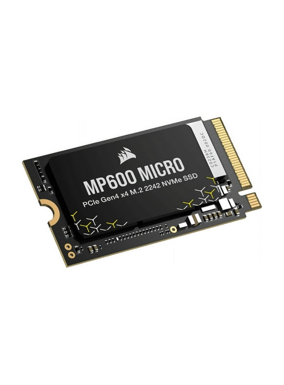 Corsair MP600 MICRO M.2 2242 key M, single sided 1TB PCIe Gen 4.0 x4 CSSD-F1000GBMP600MCR