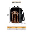 thumbnail image 4 of ZUXONGSY Giraffe Print Kids Backpack Set 4PCS School Bag with Lunch Bag Pencil Bag and Water Bottle Holder Lightweight Student Bookbags Knapsack with Front Zipper Pocket for Girls Boys Teens, 4 of 6