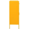 thumbnail image 2 of vidaXL Storage Cabinet Mustard Yellow 80x35x101.5 cm Steel, 2 of 5