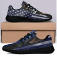thumbnail image 3 of Amazing Police K9 Thin Blue Line Shoes Sneakers Black Size 10, 3 of 7
