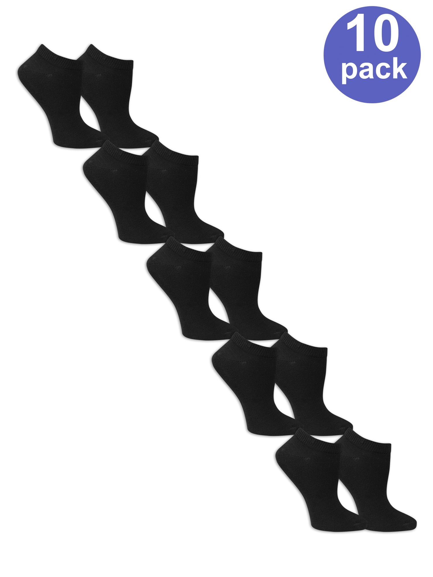 Fruit of the Loom - Fruit of the Loom Everyday Soft Women's Socks, 10 ...