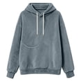 thumbnail image 5 of ZUBMGKTE Mens Hoodies Pet Holder Cat Dog Large Pouch Carriers Pullover with Drawstring Sweatshirt, 5 of 6