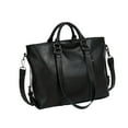 thumbnail image 3 of Bolso de trabajo para mujer, con correa de hombro ajustable, informal, de 14 pulgadas, para ordenador, para exteriores Negro, 3 of 8