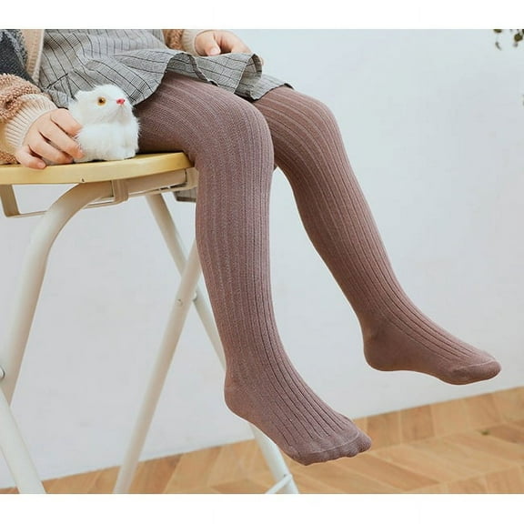 Laurenza's Toddler Girls Pink Amaranth Ribbed Tights 0-6M Winter Pants