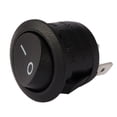 thumbnail image 1 of Unique Bargains AC250V/10A 125V/12A 3P SPDT Interrupteur à Bascule 2 Positions I/O Bouton Rond, 1 of 1
