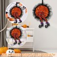 thumbnail image 1 of Corona de bruja para Halloweencorona de pared para puerta delantera con encaje de piernas de bruja (naranja) Ndcxsfigh Para estrenar, 1 of 9
