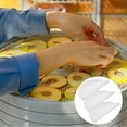 thumbnail image 4 of IFANLANDOR 3pcs Round Dehydrator Pads Silicone for Kitchen Users Non Stick White, 4 of 4