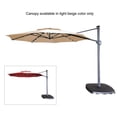 thumbnail image 2 of Garden Winds Replacement Canopy for the Simply Shade 11ft LED Umbrella , RipLock 500 - REPLACEMENT CANOPY TOP ONLY METAL FRAME NOT INCLUDED, 2 of 5