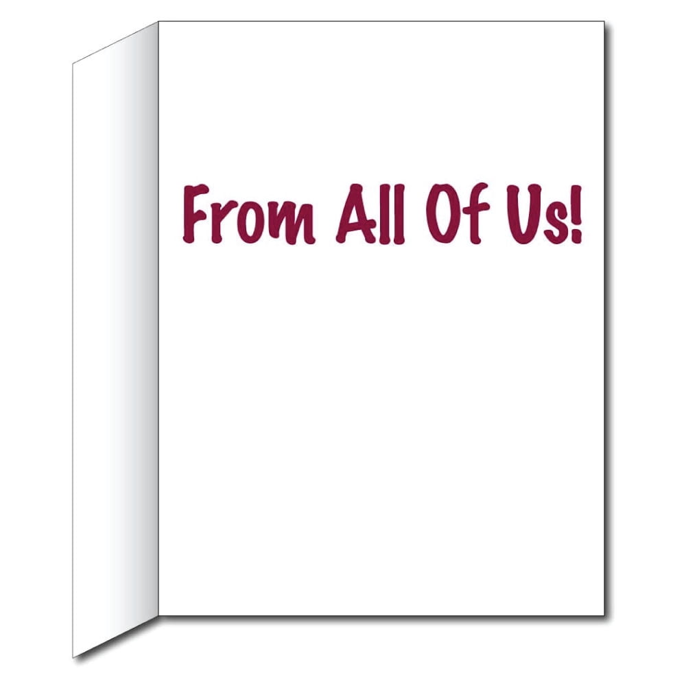 VictoryStore Big Nose Thank You Card 24” x 36”