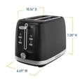 thumbnail image 4 of West Bend 2-Slice Toaster, in Black (TTWB2SBK13), 4 of 15