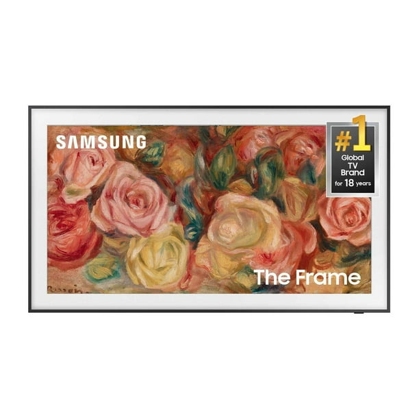 Samsung 65 Pulgadas Clase QLED 4K LS03D The Frame Series Quantum HDR Smart TV con Dolby Atmos, Modo multicolor