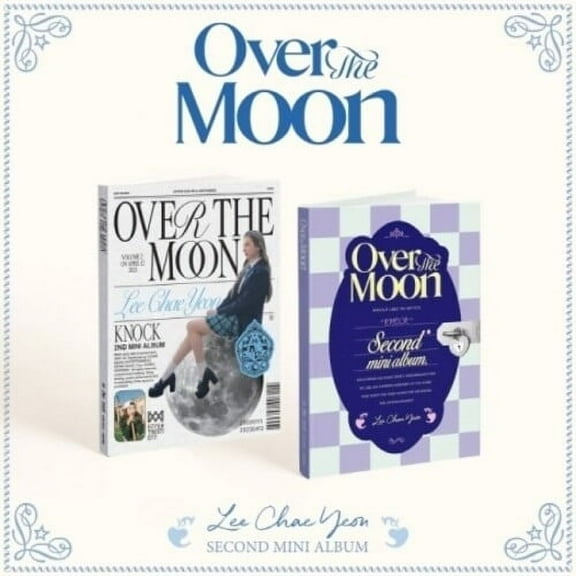 Lee Chae Yeon - Over The Moon - Random Cover - incl. 80pg Photobook, Sticker, Postcard, Special Message, Examination Paper, ID Card, 2 Photocards Poster - Music & Performance - CD