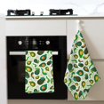 thumbnail image 4 of Sikiie Green Avocado (2) Waffle Weave Kitchen Dish Cloth,Super Absorbent Kitchen Dish Towels 16*26 Inches for Dish Rags Washing Dishes, Drying Dishes, 4 of 7