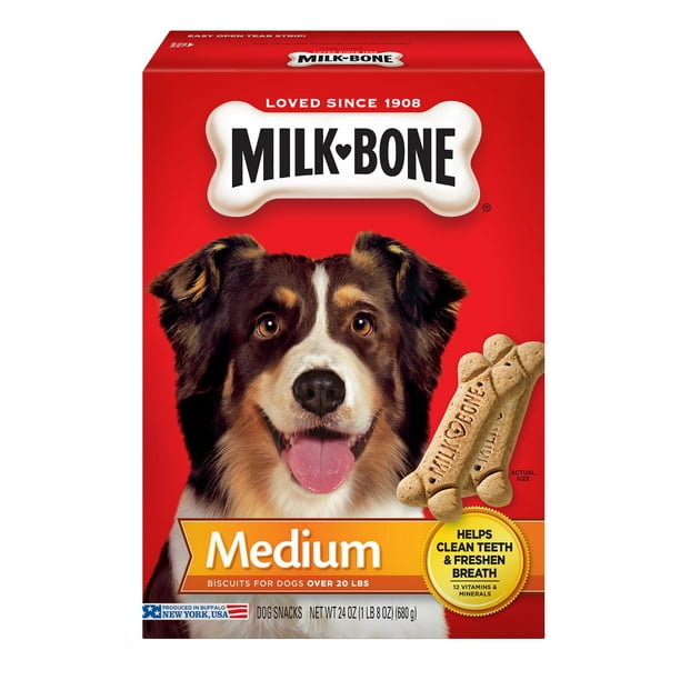 Milk-Bone Original Dog Biscuits - for Medium-sized Dogs, 24-Ounce ...