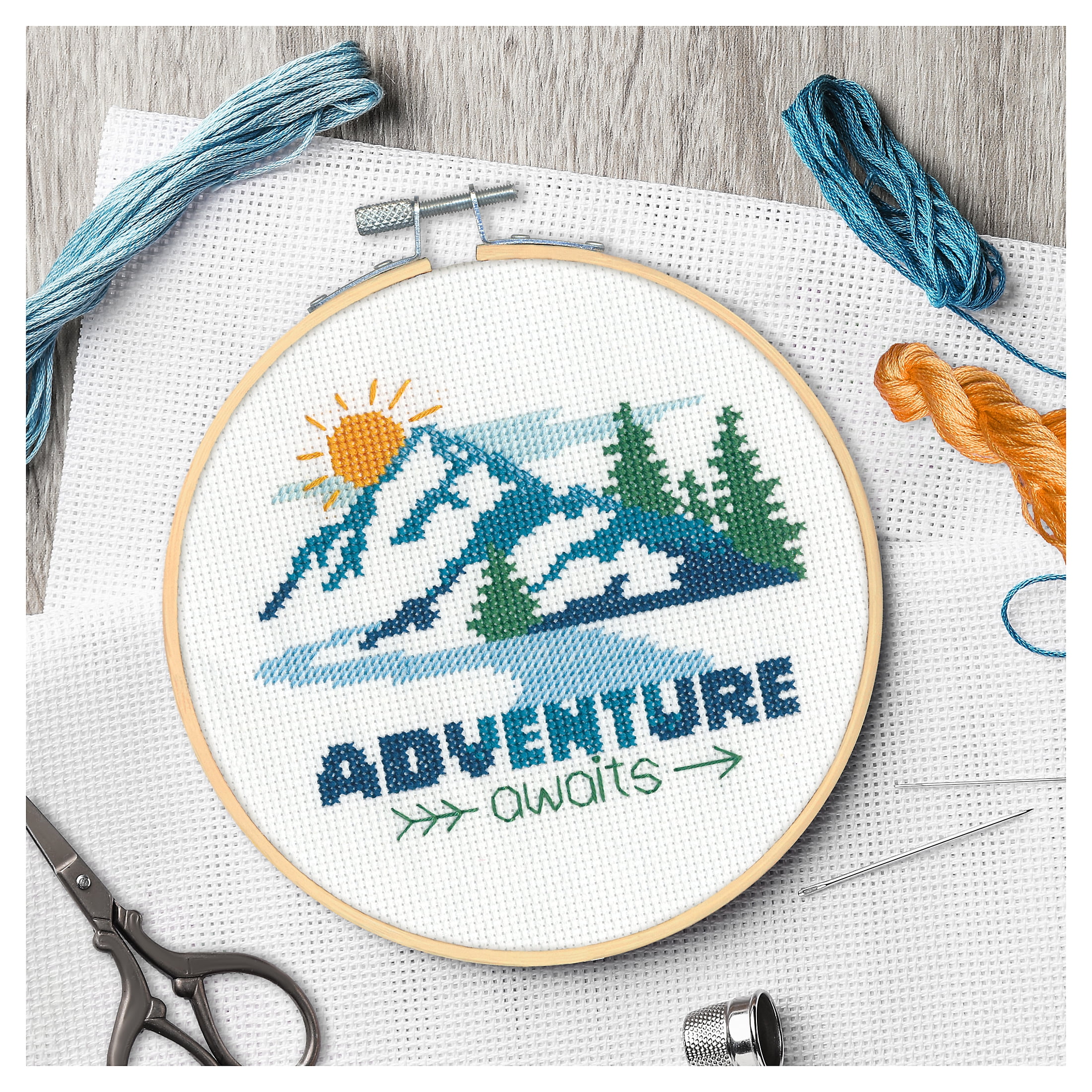 DIMENSIONS ADVENTURE CROSS STITCH KIT