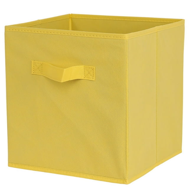 Coofit Clothes Storage Box Foldable Non-woven Fabric Closet Organizer Box Storage Bin