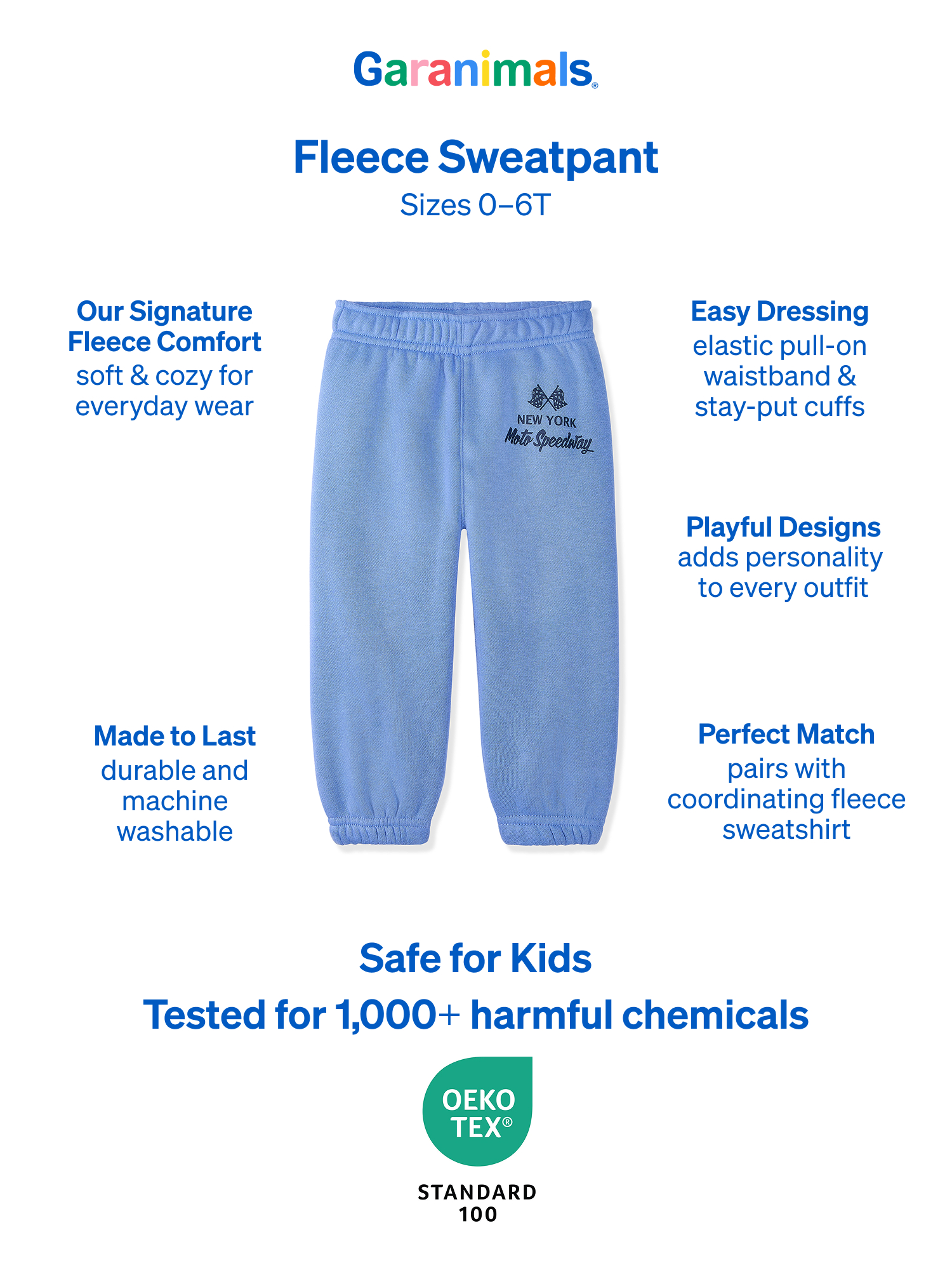 Garanimals Baby & Toddler Boys Fleece Sweatpants photo 4