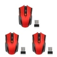 thumbnail image 3 of Matsuzay Ratón óptico inalámbrico de velocidad rápida con receptor USB, 6 botones, ordenador para juegos, ratón de plástico, accesorios Type5 NO5, 3 of 6