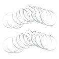 thumbnail image 1 of unbranded 24Ud Protectores Transparentes Para De Vidrio Con Función Antideslizante Y Estilo, 1 of 8