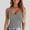 Gray, variant on Tank Tops for Women Basic Camisoles Soft Breathable Lightweight Fabric for Layering, Everyday Casual Wear and Outdoor Activities