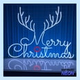 thumbnail image 3 of Handmadetneonsign Reindeer Horn Neon Sign, Merry Christmas Led Sign, Merry Christmas Text Decor, Xmas Gift Wall Art 79775, 3 of 5