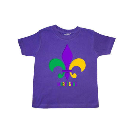 Mardi Gras Fleur De Lis Toddler T-Shirt