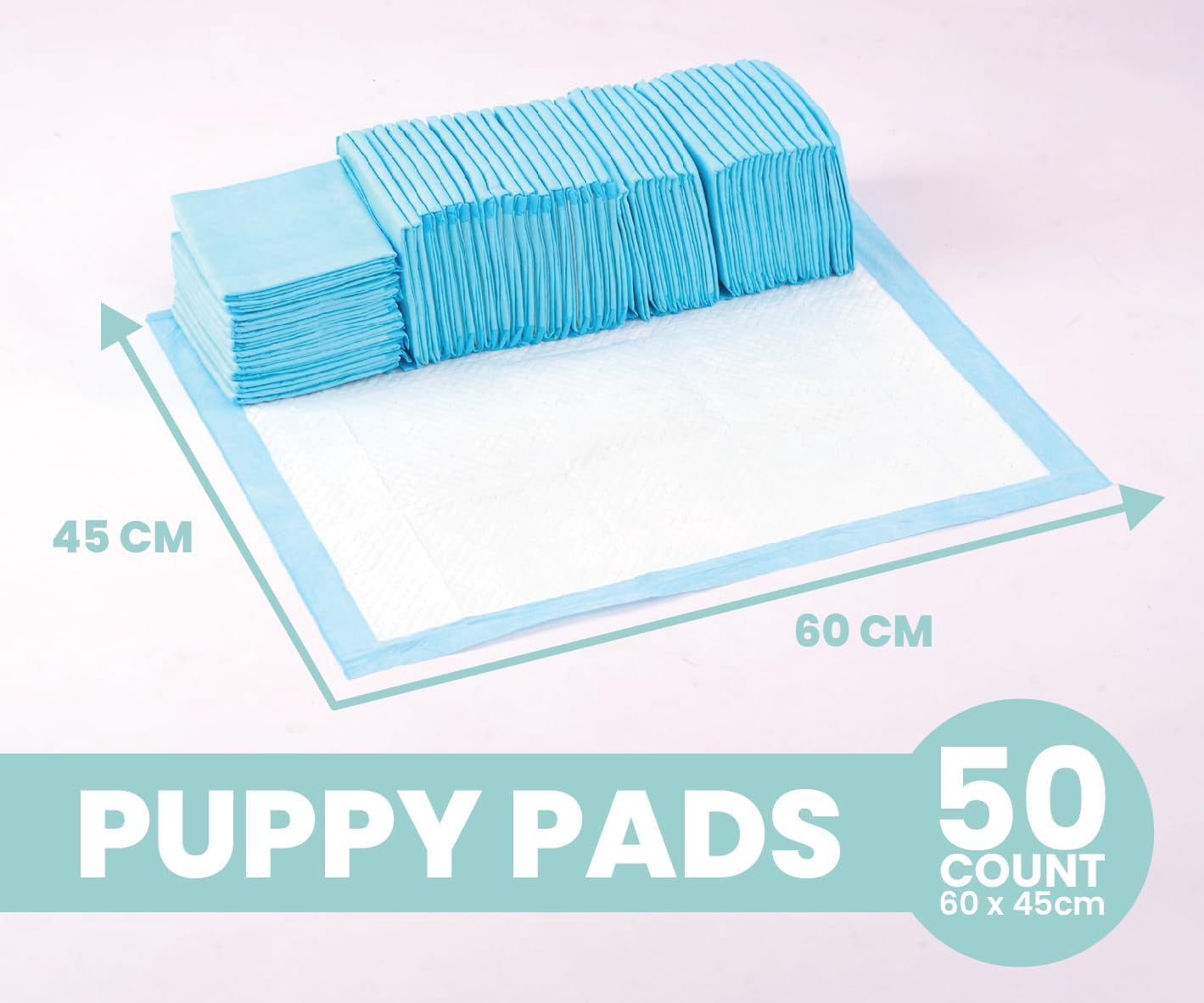 Puppy Pads 23"x16" Dog Pee Pads for Small and Medium Pets