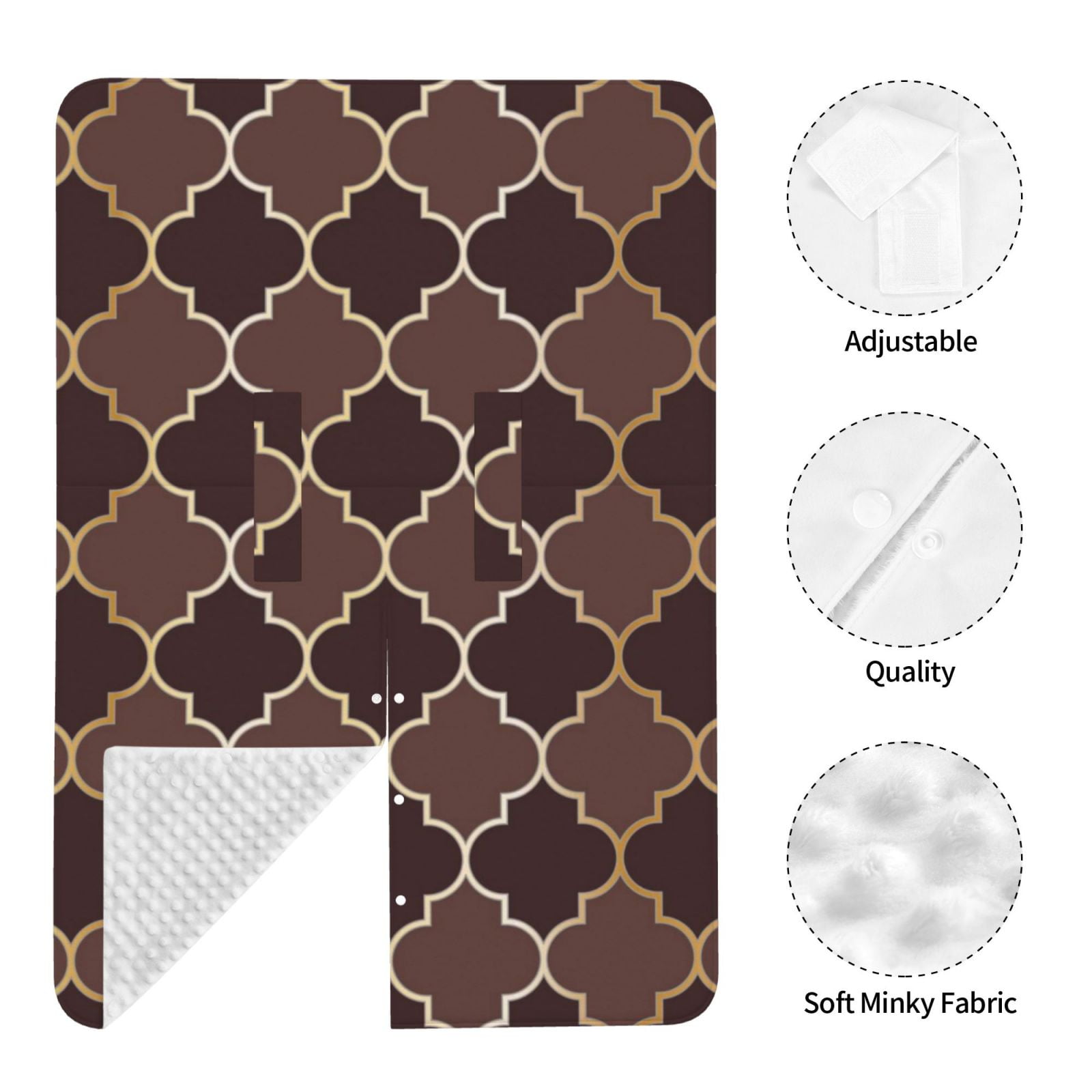 Car Seat Cover Baby - Brown Gold Grid Breathable Infant Car Seat Cover for Baby Carseat, Lightweight Comfort Baby Essentials Must Haves Newborn Stuff for Girl Boy