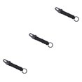 thumbnail image 3 of Llavero Paracord Speravity para exteriores 7 hebras 242 libras llavero de emergencia Negro, 3 of 6