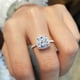 thumbnail image 1 of Anillo solitario de cristal de moda para mujer, anillo de compromiso de boda de Zirconia delicada, anillo de matrimonio de promesa de Color plateado para joyería nupcial Tan Jianjun unisex, 1 of 2
