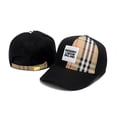 thumbnail image 3 of 2023 BURBERRY Nuevo Estilo Bordado Versión Alta Gorra Unisex Línea A Cuadros Moda Todo Combinado Estrella Mismo, 3 of 4