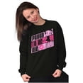 thumbnail image 3 of Betty Boop Proud to Be Me Confidence Women Crewneck Sweatshirt Brisco Brands X, 3 of 6