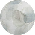 thumbnail image 2 of Addison Rugs Mayfield Washable Contemporary Organic Ivory Round Rug, 8' x 8', 2 of 5
