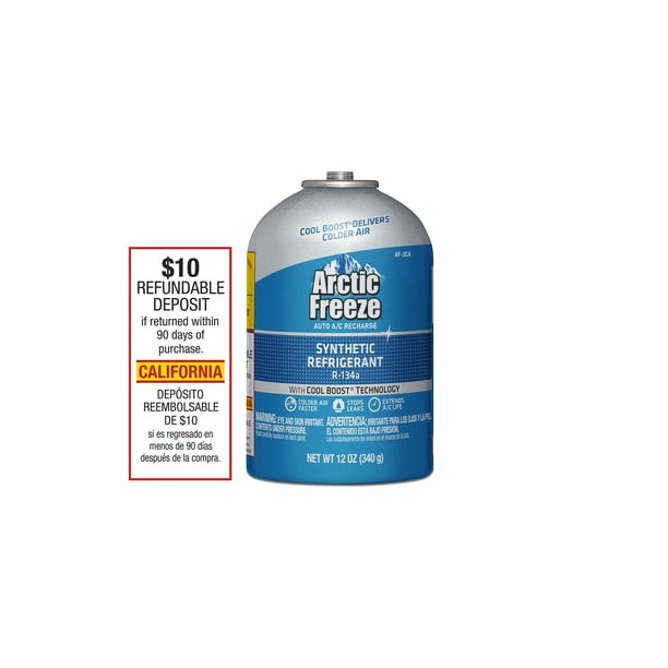 Arctic Freeze Ultra Synthetic R134a Refrigerant California Only Walmart Com Walmart Com