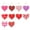 A, variant on Heart Shaped Wooden Hanging Ornaments Natural Wood Wall Decor for Valentine's Day Home Wedding Party Backdrop Rustic Decorative Pendants Set of 30 or 36 Pieces