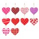 thumbnail image 2 of Adorno Colgante de Madera En Forma de Corazón | Decoración para San Valentín | Decoración Romántica para Bodas | Decoración Rústica para El Hogar | Idea de Regalo para Parejas | Juego de 30 o 36 Piez, 2 of 6