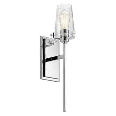 Kichler Lighting Glass Sconce - Kichler Alton 45295 Wall Sconce